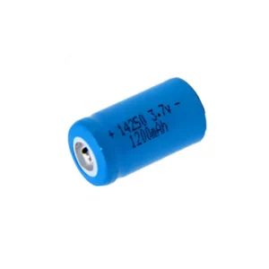 3.7V 14250 rechargeable lithium battery LS14250 ER14250H 1200mah rechargeable ER14250 lithium battery