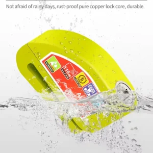 Motorcycle Bicycle Lock Alarm Safety Protection Padlock Disc Aluminum Alloy Anti-Theft Alarm KS8305