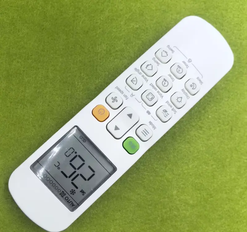 תקריב כפתורים Original Remote Control RM12F For Midea AC Central Air-conditioning(With Backlit)