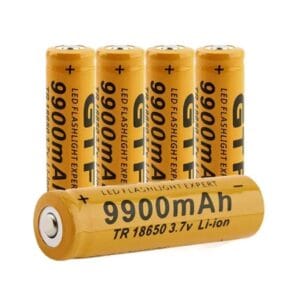 סוללה נטענת 18650 3.7V ליתיום-יון קיבולת גבוהה | שנה אחריות