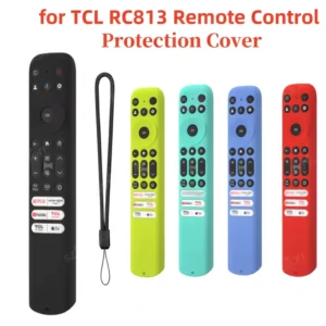 כיסוי סיליקון איכותי מגן שלט TCL לשלט הבינוני דגמי 902 | מגן שלט לטלויזיה TCL